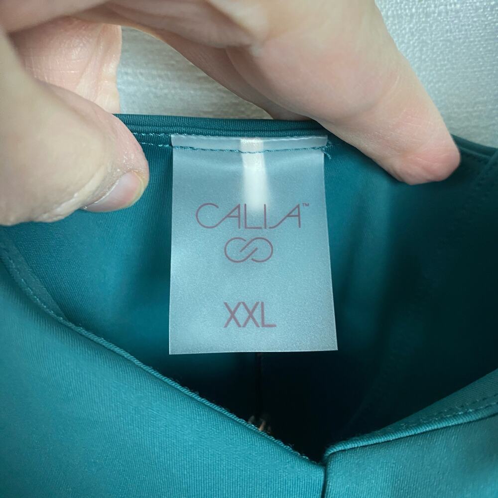 Calia Deep Aqua Power Move Sleeveless Athletic Golf Dress Sz.XXL NWT - Picture 6 of 15